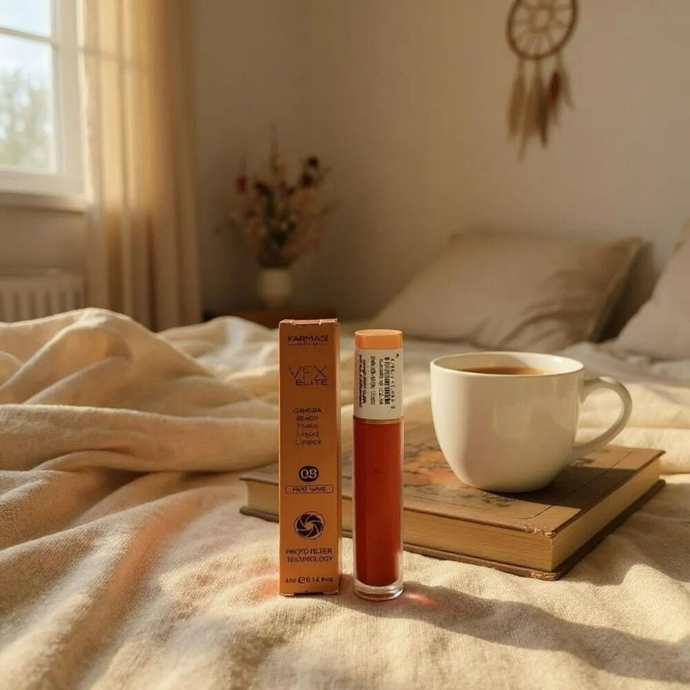 Farmasi VFX Elite Matte Liquid Lipstick Heat Wave 08 0.14 fl .oz Brand New